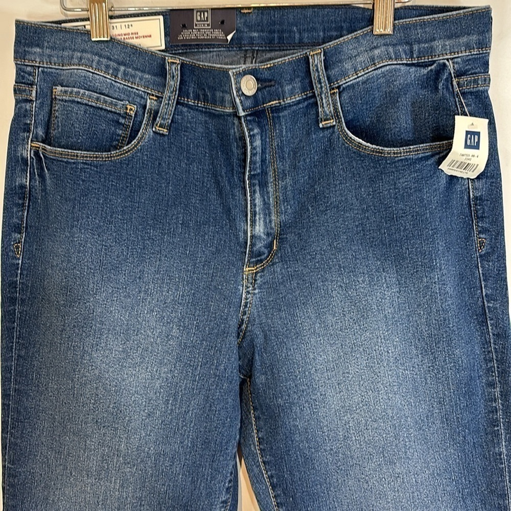 NWT GAP mid-rise jegging jeans size 31 - Picture 4 of 11